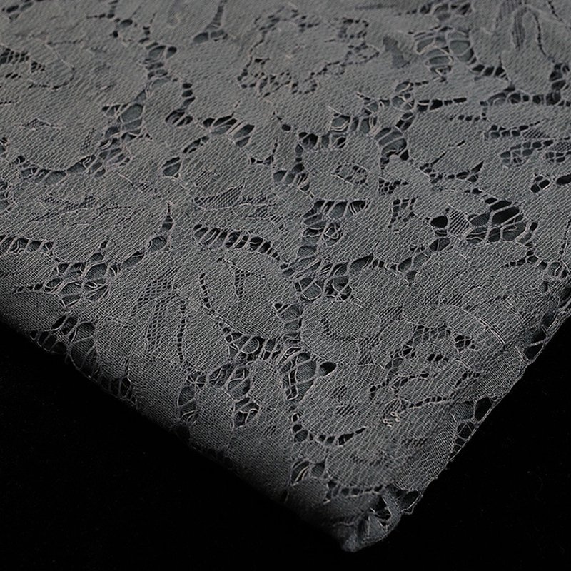 Eyelash Cutwork Lace Fabric for Women's Wear Wholesale Supplier 11